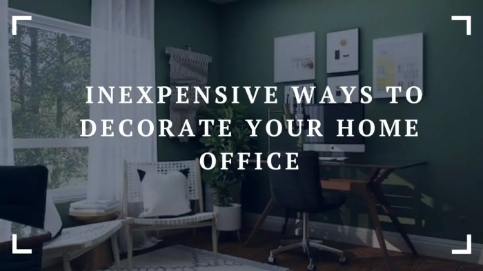 How to decorate your office at work