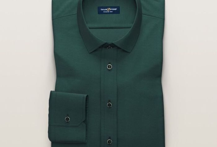 Green dress shirt men's