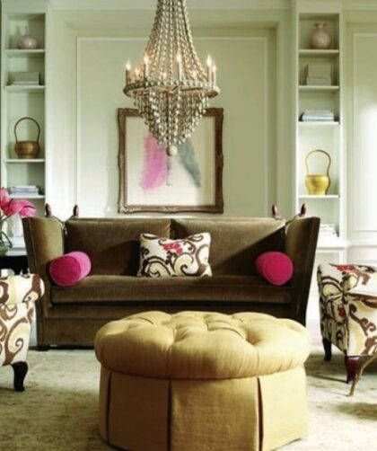 How to decorate eclectic living room