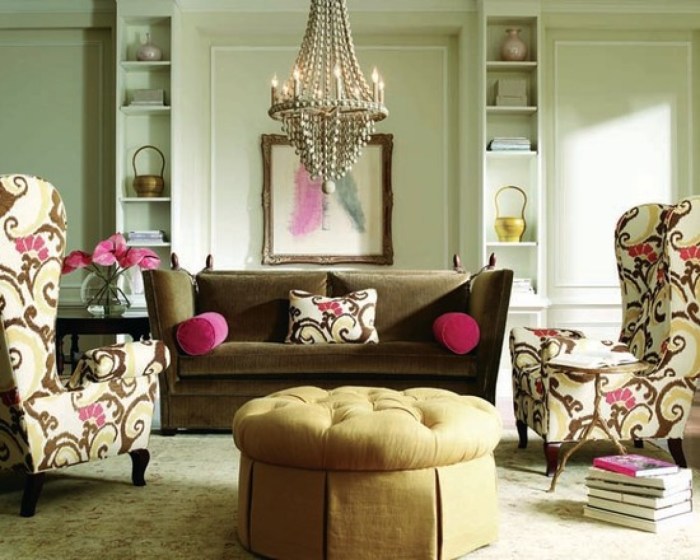 How to decorate eclectic living room