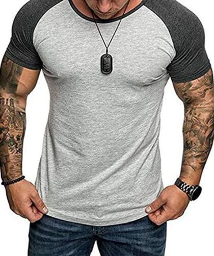 Men's muscle dress shirts