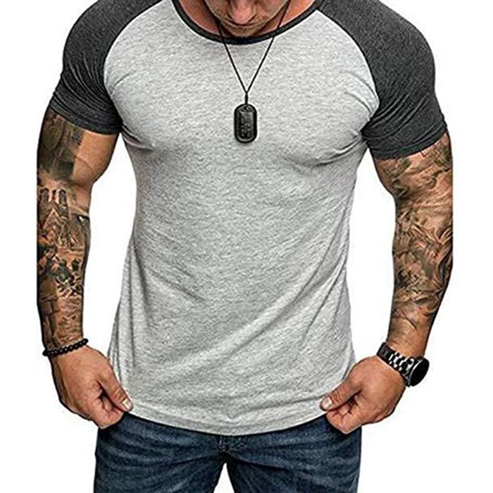 Men's muscle dress shirts