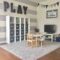 How to decorate a play room