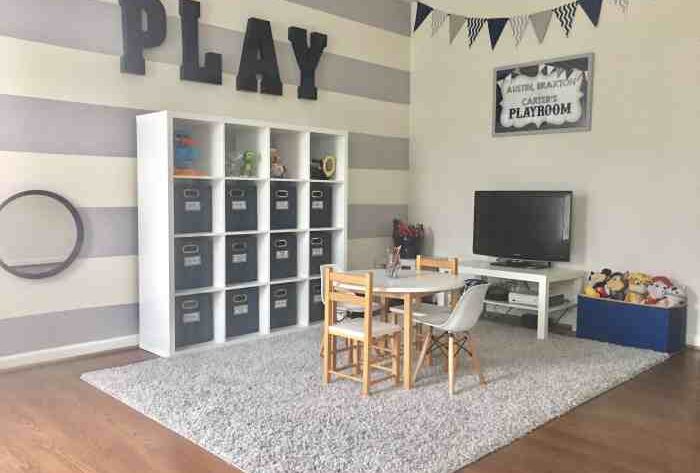 How to decorate a play room