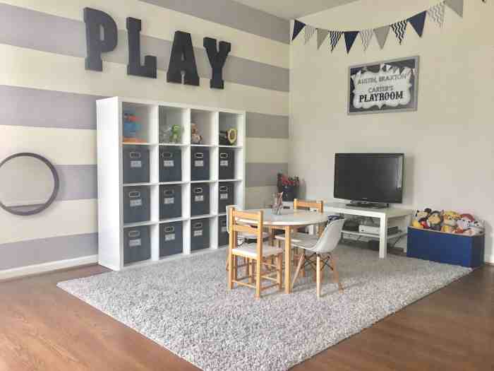 How to decorate a play room