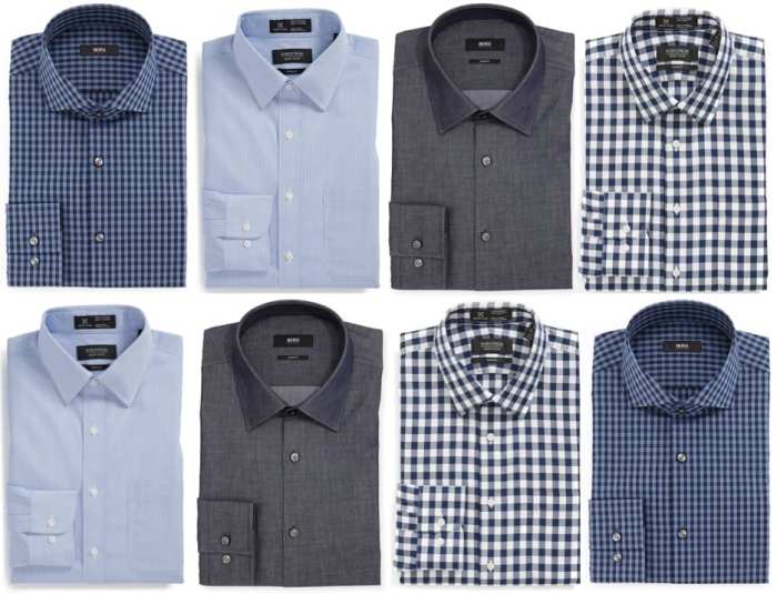 Mens full cut dress shirts