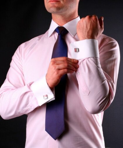 Men french cuff dress shirts