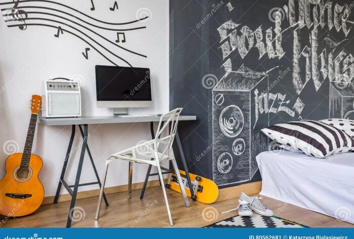 How to decorate your room music theme