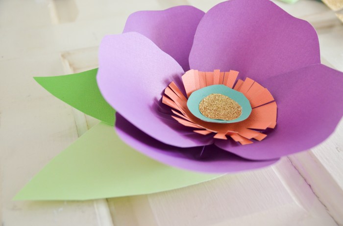 Make paper flower step crafts easy flowers color making diy origami flores papel flor tablero seleccionar manualidades