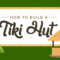 How to make a tiki hut decoration