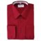 Burgundy dress shirt for men