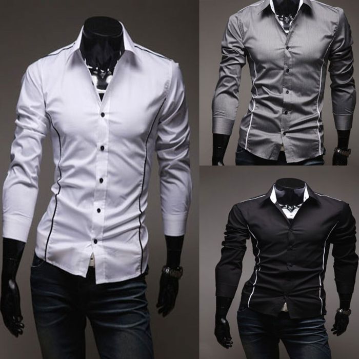 Designer mens dress shirts sale