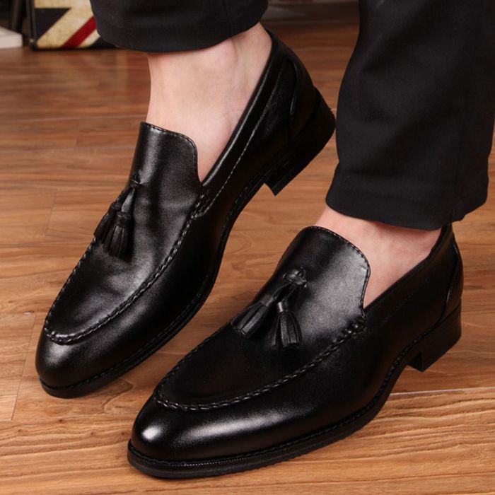 Mens light dress shoes